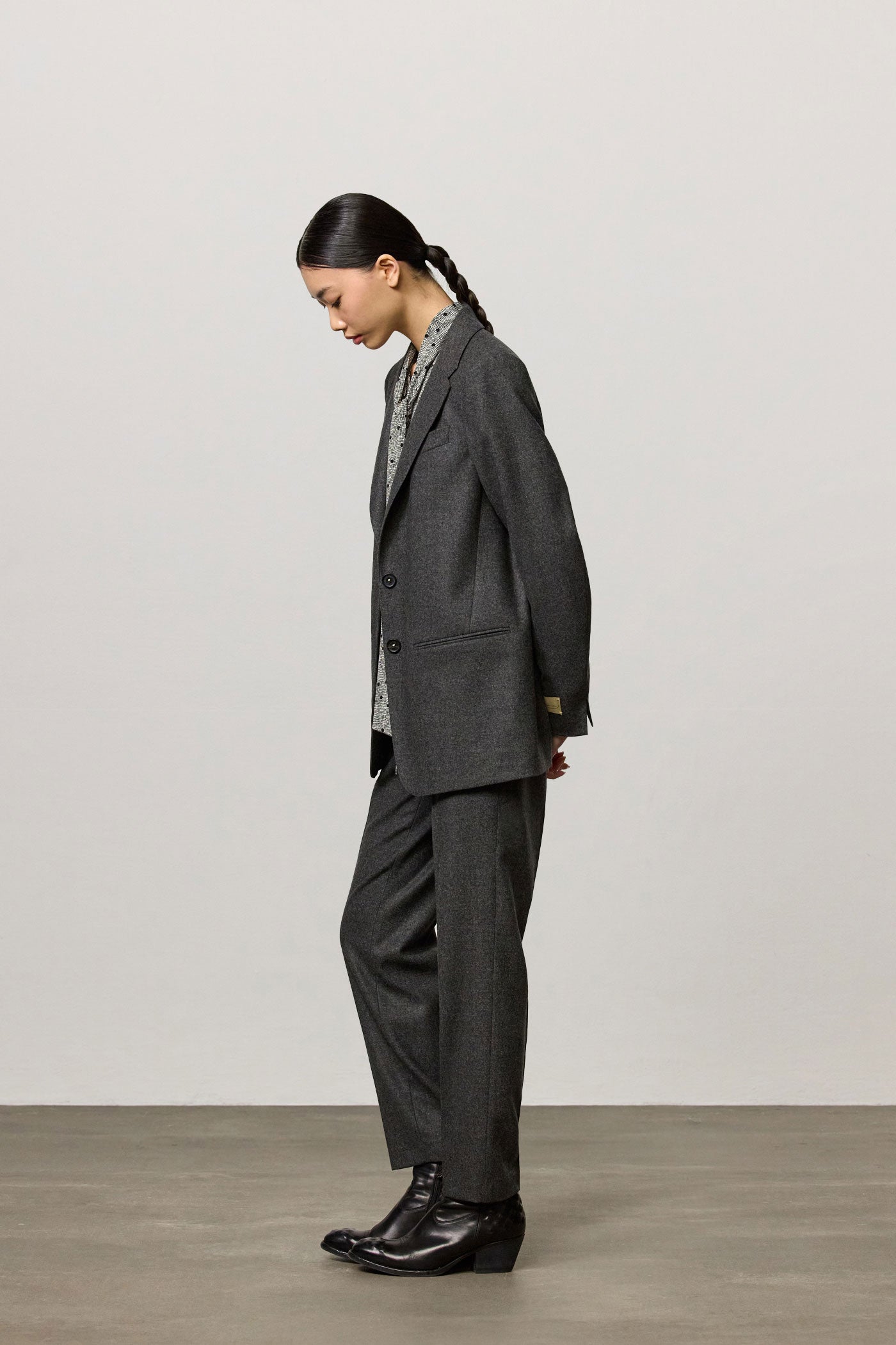 Massimo Alba - JACKIE - dark grey