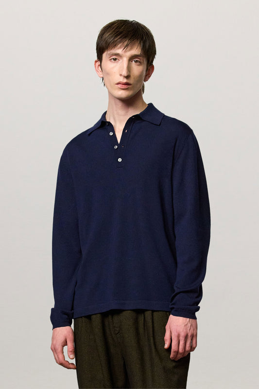 Massimo Alba - POLO - dark blue